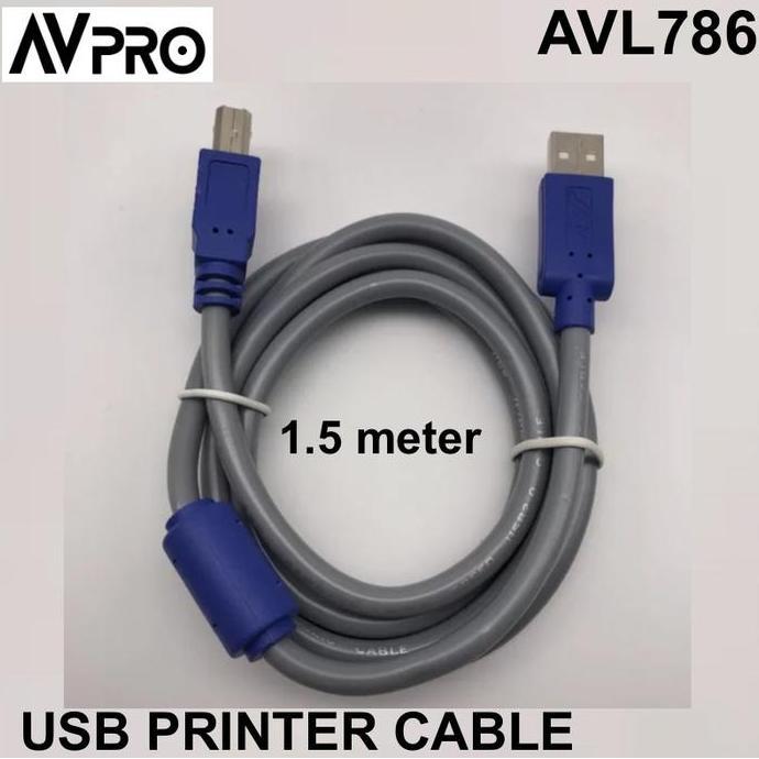 AVL78X USB 2.0 Printer Cable 480mbps OD4.0-6.0mm