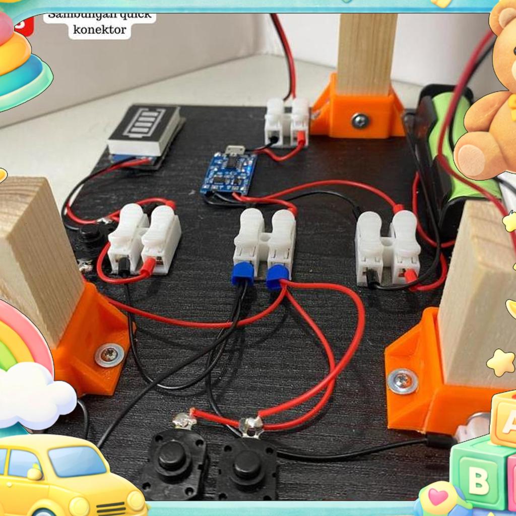 Scpl2C - Kit Edukasi Pembangkit Listrik Tenaga Matahari Solar Panel Solar Cell Solar Energy Lampu Le