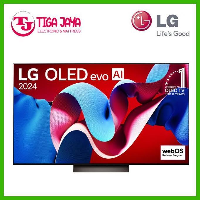 TERLARIS LG OLED 65C4 SMART TV 4K UHD 65C4PSA C4 OLED NEW 2024 65 INCH OLED NEW LG