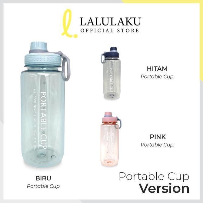 Pass- Botol Minum 1000Ml Bz223 / Botol Olahraga Kantor Sekolah Botol Jumbo 1 Liter