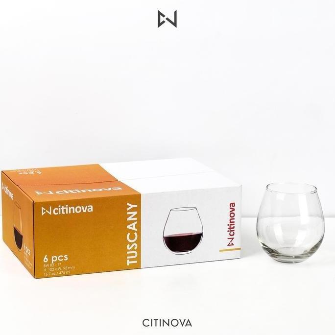 TERLARIS CITINOVA GELAS KACA TUSCANY / GLASSWARE / GLASS