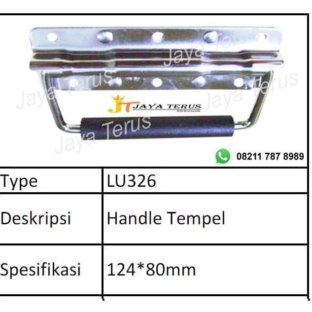 Handle Tempel Box Hardcase Stainless Import Handel Hard Case Mixer