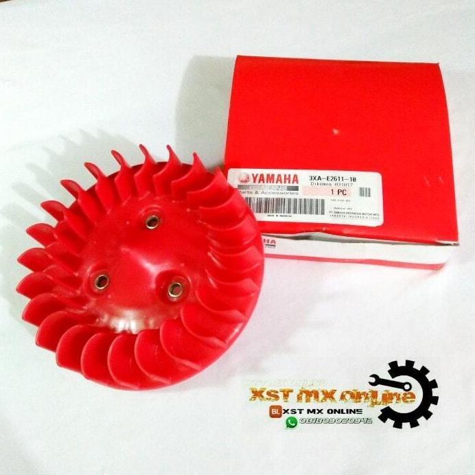 kipas mesin yamaha f1zr merah original