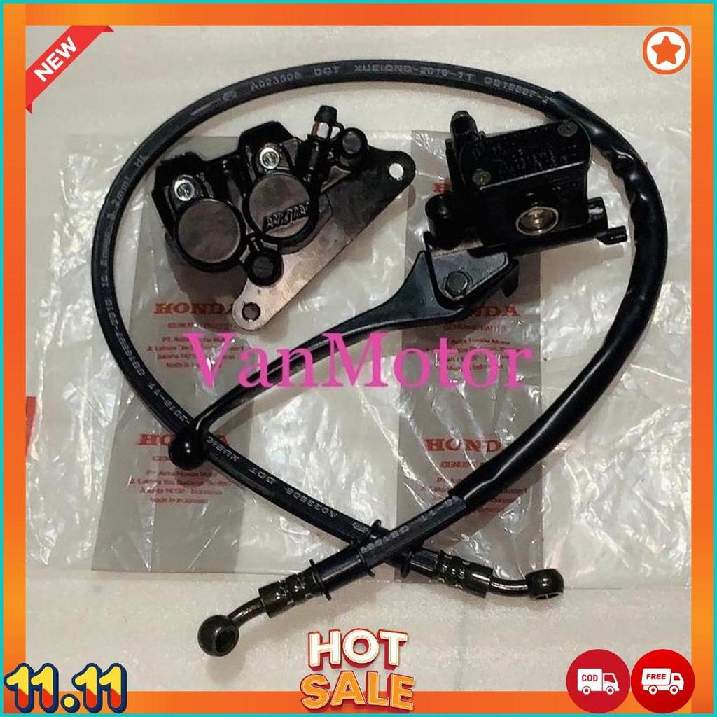 Kaliper Cakram Pala Babi Depan Karisma Supra X 125 Supra Fit New Lama Honda Asli Nissin Set Master R