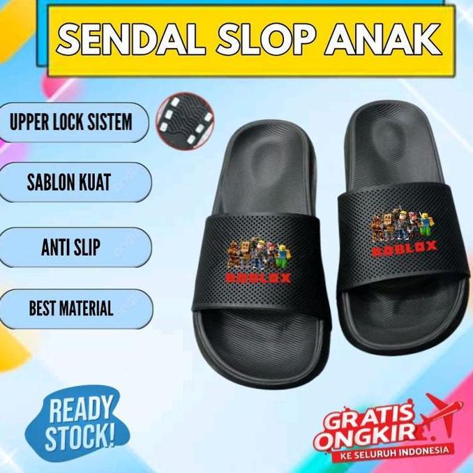 sendal anak Minecraft sendal selop anak premium