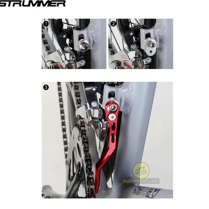 Chain Guide Chain Catcher Strummer CG-2FD FD Sepeda Road Bike Balap Happy Cycling