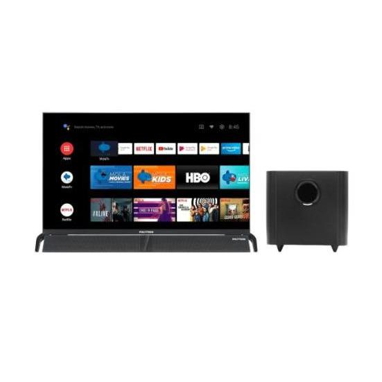 TERLARIS POLYTRON PLD-32BAG9858 32 INCH ANDROID SMART TV + SOUNDBAR & SUBWOOFER