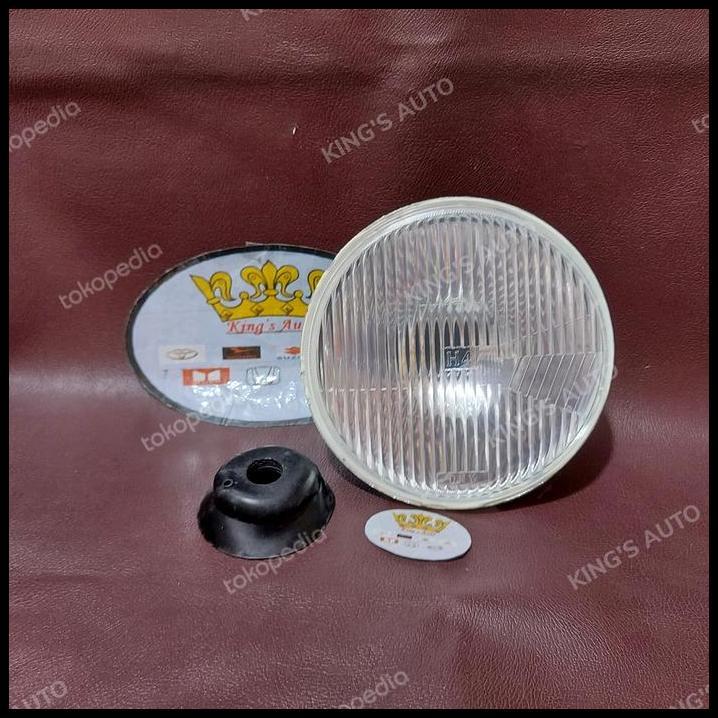 TERLARIS LAMPU BULAT H4 7" KATANA (TIDAK ADA BOHLAM) 1 BUAH