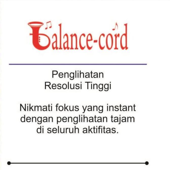 Balance-Cord Lensa Kacamata Progresif Domas Balance Cord lensa Progresif hi-tech inovatif yang membe