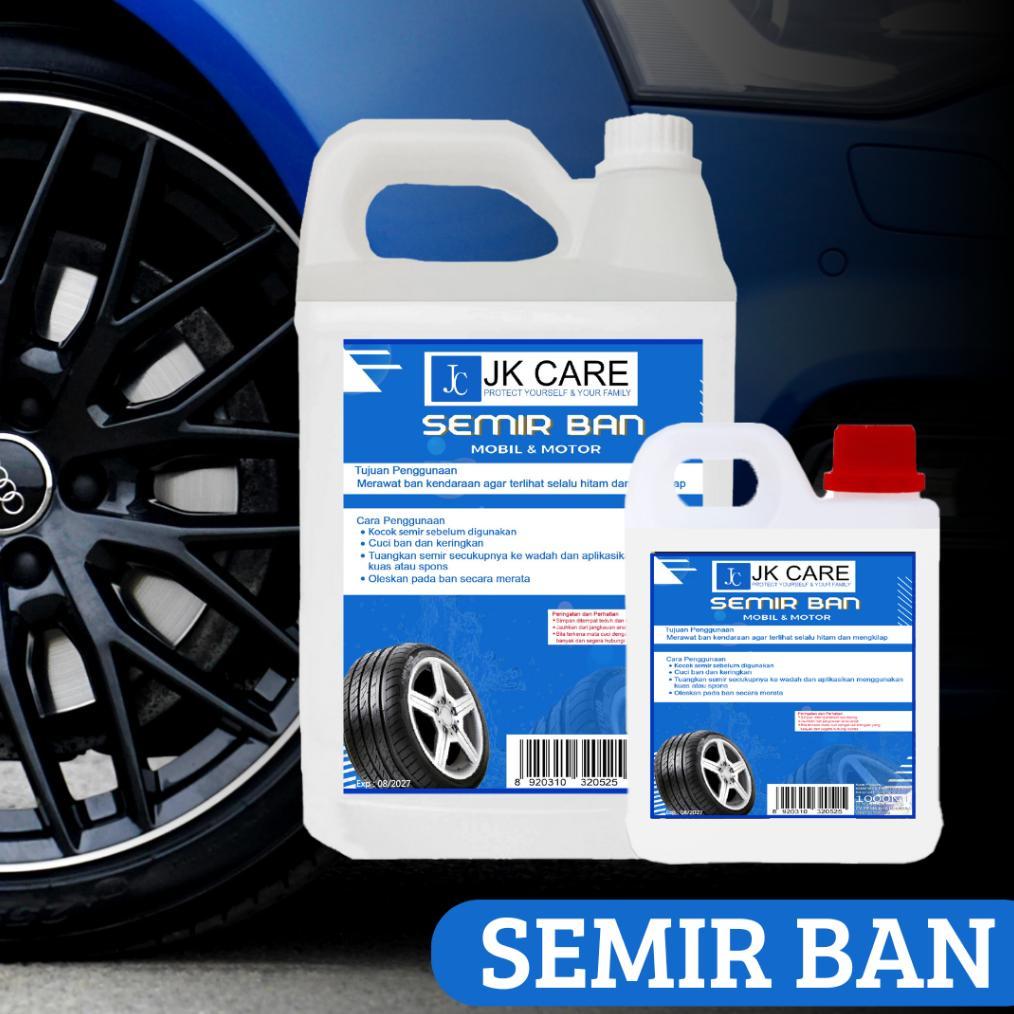NEW Semir Ban Pengkilap Ban & Penghitam Ban Mobil Motor 5 Liter [terbaik][terlaris]
