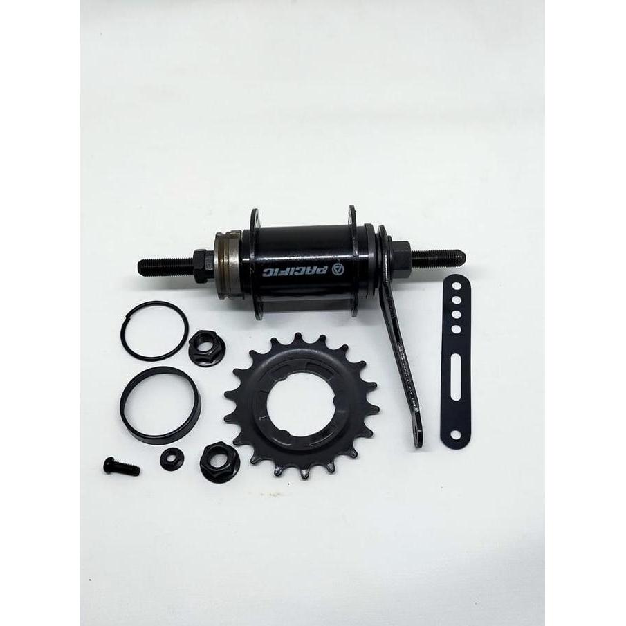 Hub rem torpedo 36 hole khusus jari jari besar 10G CUSTOM sepeda BMX