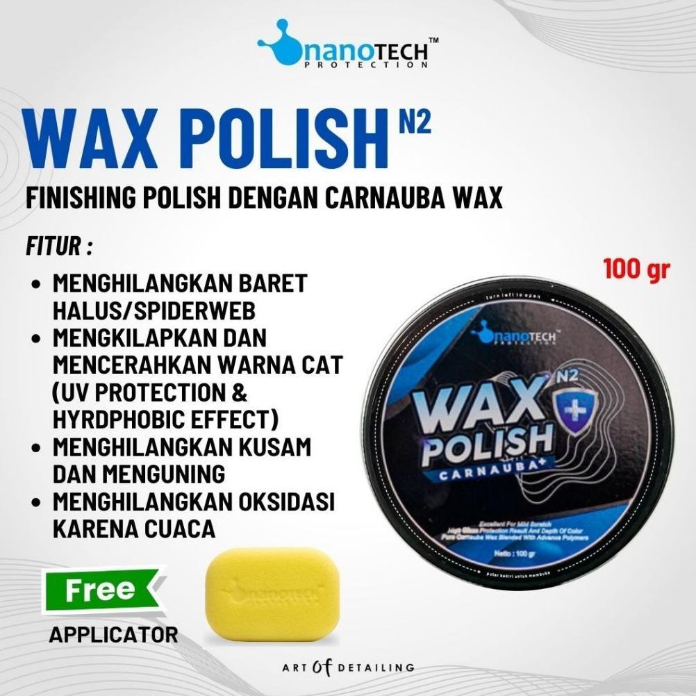 NEW WAX POLISH 100gr| PENGKILAP MOBIL | WAX MOBIL & MOTOR [terbaik][terlaris]