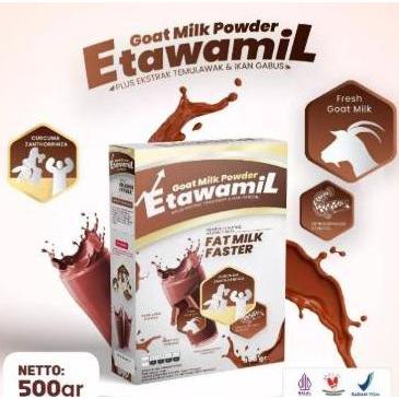 lydiaowbear - 500 gram etawamil weight gain-susu kambing-susu bubuk penambah berat badan dan nafsu m