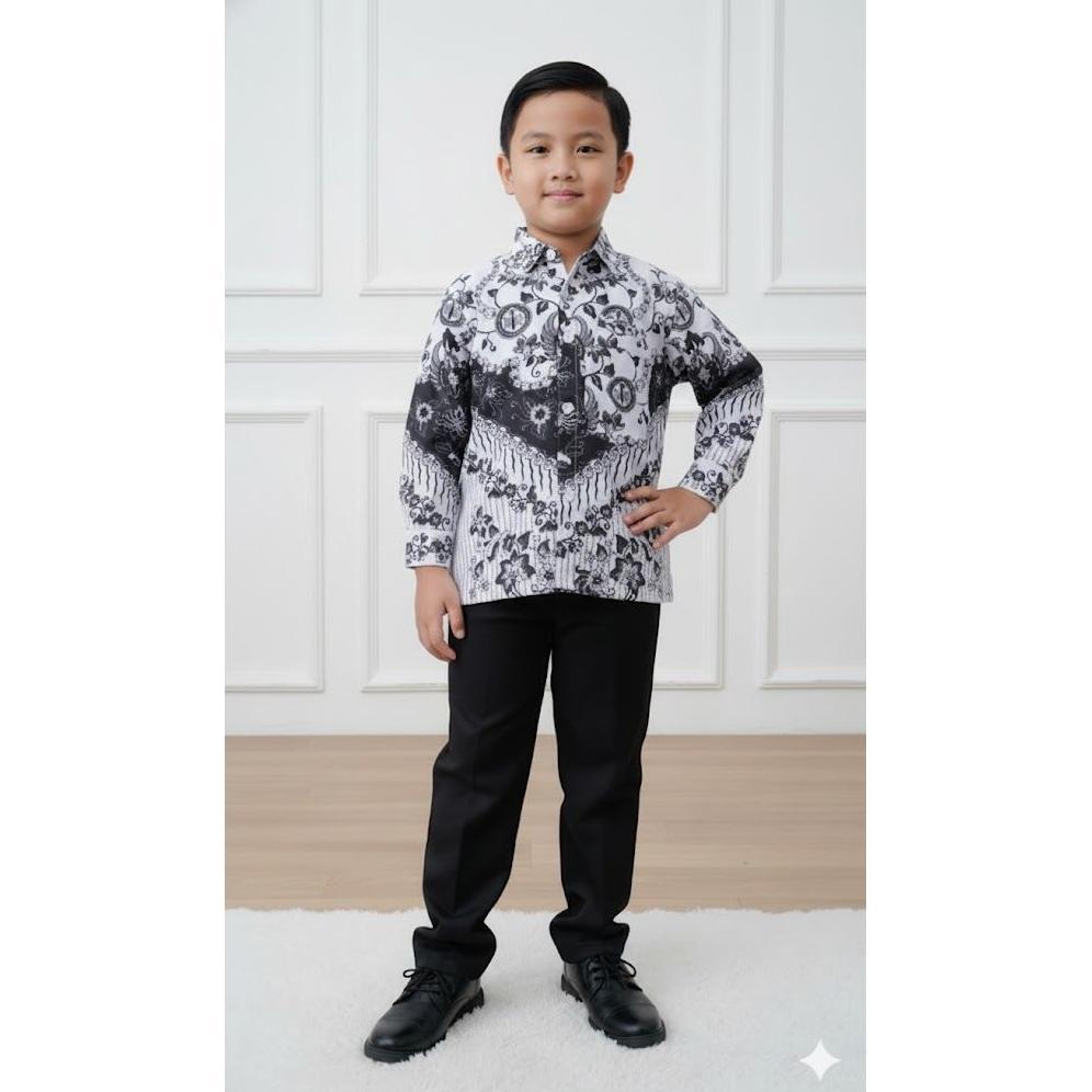 Free Ongkir Kostum Profesi Anak Baju Batik Guru Anak Laki-Laki Dan Perempuan Tk Sd