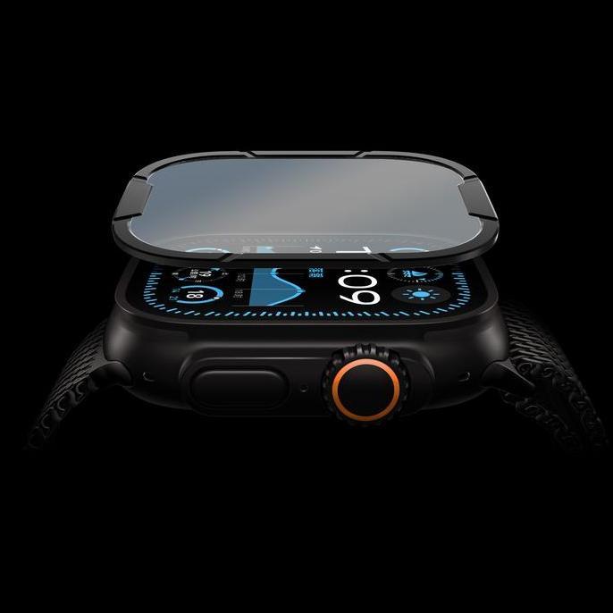 Snapgard Tempered Glass Apple Watch Ultra 49Mm Full Cover Apple Watch Ultra 1 2