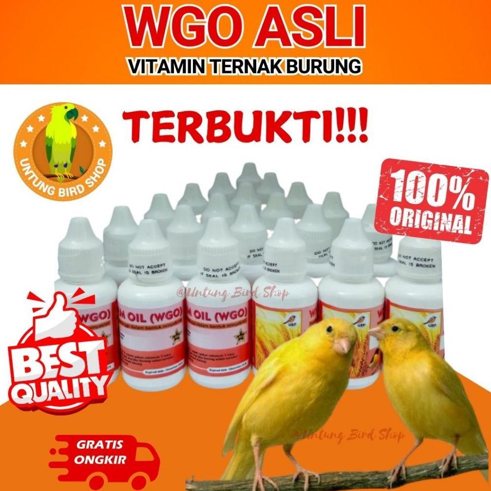 Ready Stock WGO Obat Agar Lovebird Cepat Bertelur Vitamin Ternak Burung Lovebird Parkit Semua Jenis 