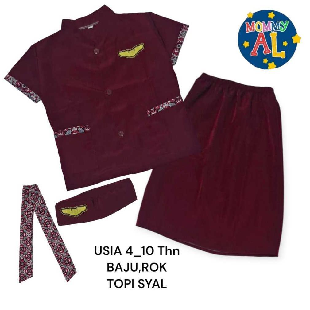 Diskon Stelan Baju Pramugari Anak 4_10 Tahun/Baju Profesi/Bajukarnaval/Prarmugari/Baju Pramugari Ana