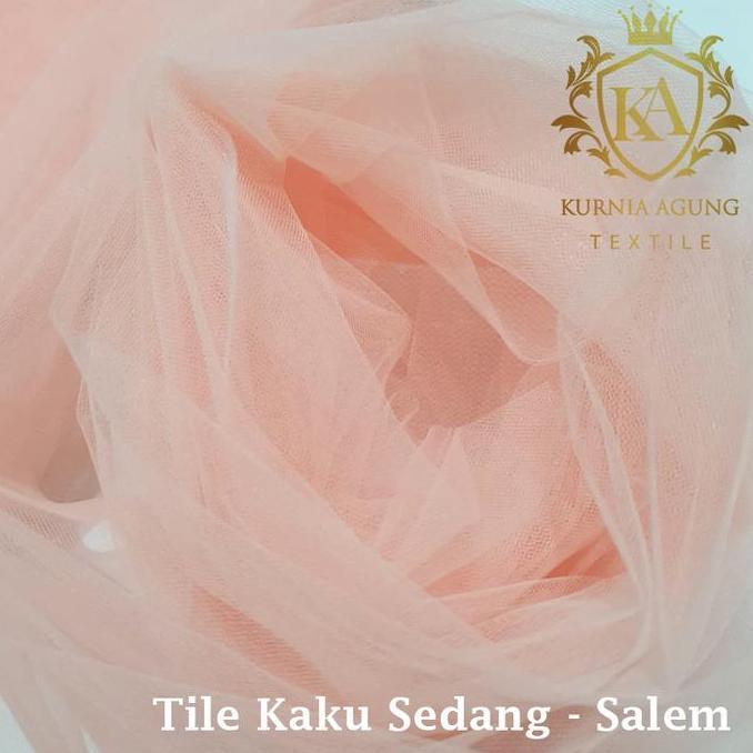 Bahan Multi Kain Satin Velvet Peles Polos Organza Soft Tulle bridesmaid Warna SALEM Meteran Super Pr