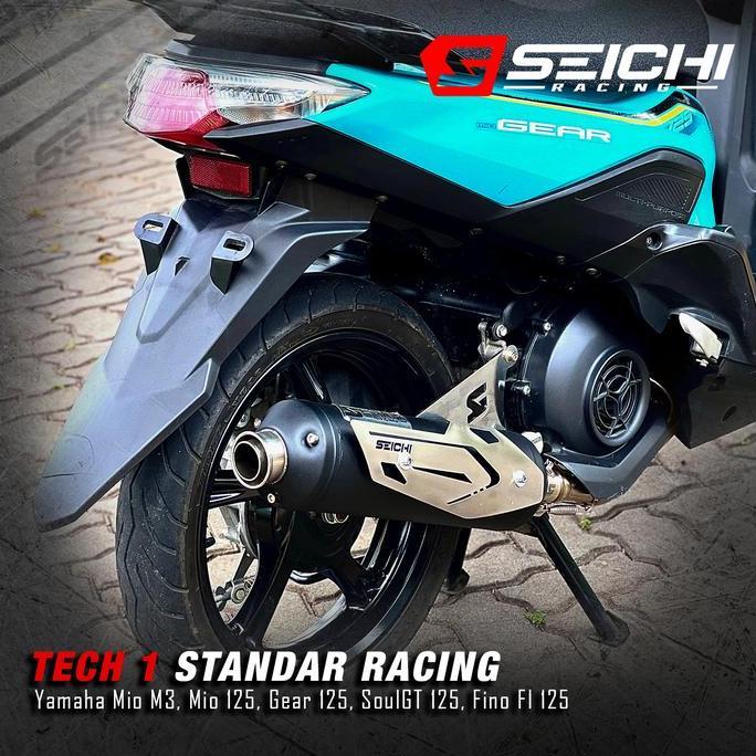 Knalpot Seichi Standar Racing Tech Series Mio M3 Mio Gear Mio 125 Freego 125 Mio GT 125