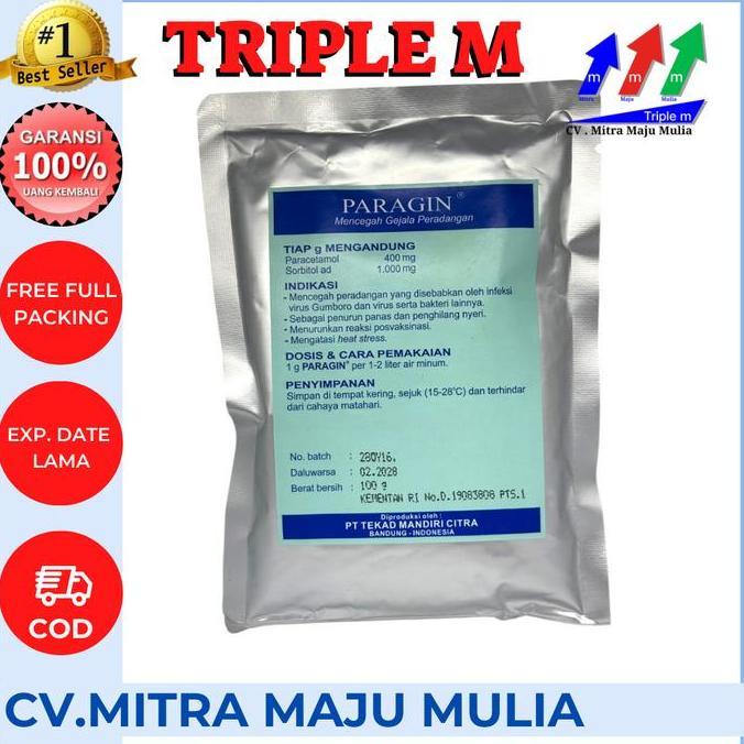 Paragin 100 gram - Obat Hewan Ternak Ayam