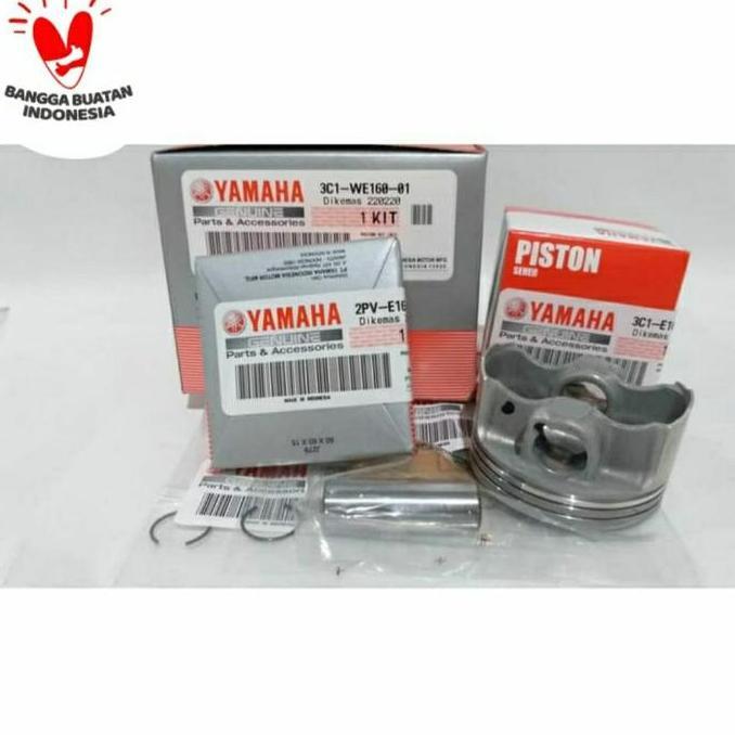 Seher ring Piston kit Vixion Asli ori orinal Yamaha 3C1 WE160 00