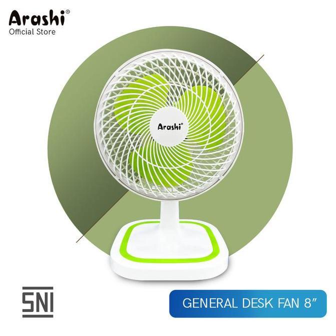 Jatipusma8 - Arashi Kipas Angin General Desk Fan 8"