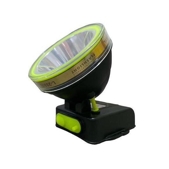 Luby Senter Kepala 45W Super Terang Led 45 Watt Cahaya Putih Rechargeable Baterai 10000Mah Tahan Lam