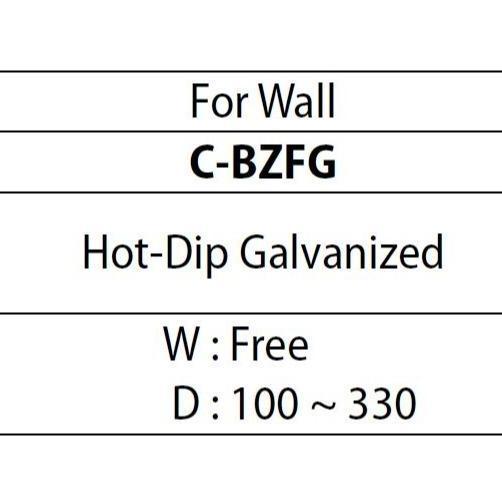 Sale Inaba Denko C-Bzfg-L Bracket Outdoor Ac 0.5 Pk 1 Pk S/D 5 Pk Asli Jepang Universal Berkualitas 