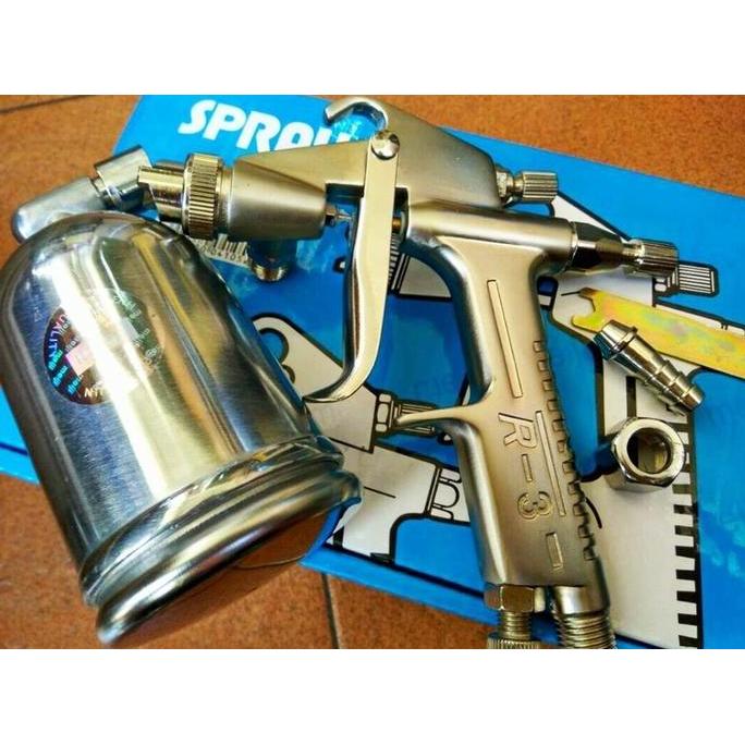 SPRAY GUN R3 MEIJI JAPAN SPRAYGUN PREMIUM MEIJI R3 TIPE FLAT BRUSH ORIGINAL DAN TERPERCAYA