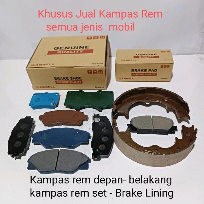 KAMPAS REM BELAKANG PANTHER BRAKE SHOE PANTHER Roda Tromol