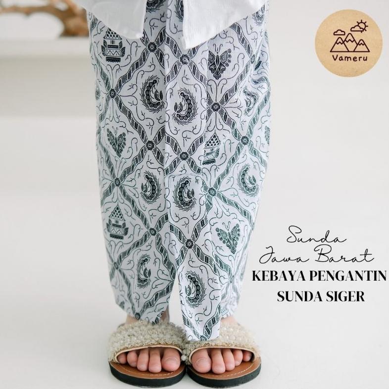 Diskon Vameru - Baju Adat Pengantin Kebaya Sunda Anak Perempuan Jawa Barat Siger