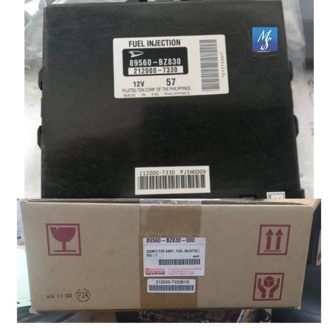 ECU 89560-BZ830-000 ALL NEW XENIA CC 10 ORIGINAL DAN TERPERCAYA