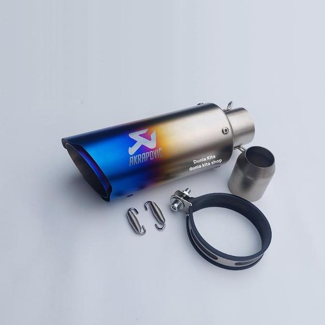 Knalpot SC Project Blue Titanium Import Universal