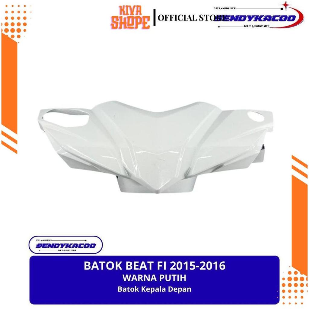 Batok Beat Fi 2015 - 2016 Depan Belakang warna Putih / batok beat fi starter Halus YB Ori