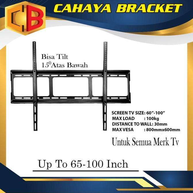 TERLARIS BRACKET TV 82 INCH BRAKET TV 65-100 INCH