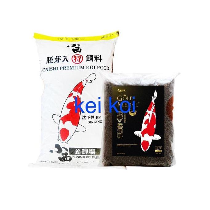 TERLARIS KONISHI GOLD MEDAL 2 KG (M) SINKING / PAKAN KOI JEPANG