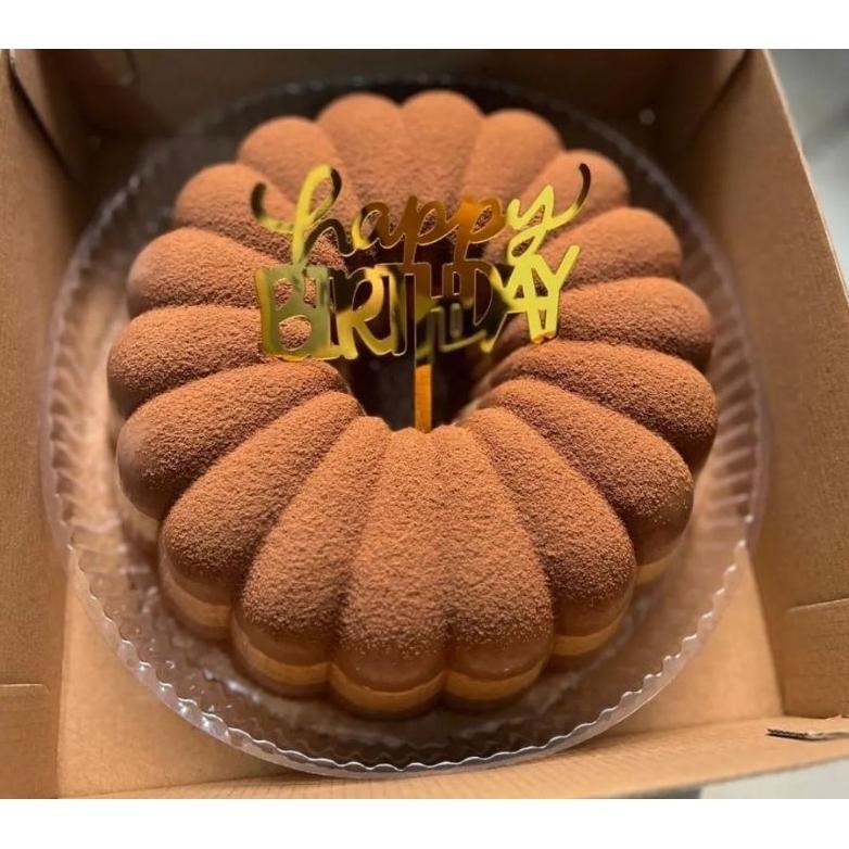Bisa COD Mika Alas Puding Bulat 15cm 18cm 20cm 22cm 25cm / Mika Alas Puding Kotak 20cm 22cm 25cm / M