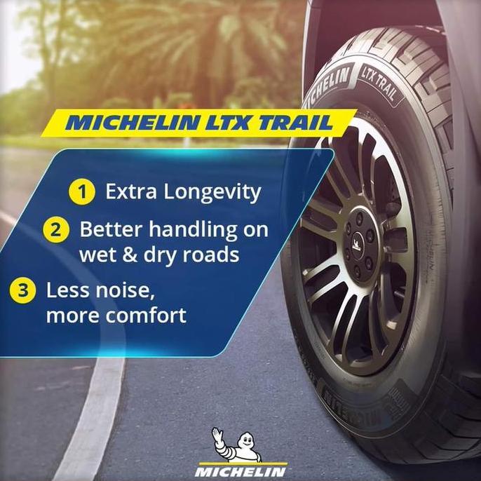 ban mobil michelin 265 60 18 ltx TRAIL Toyota Fortuner Mitsubitsi Pajero