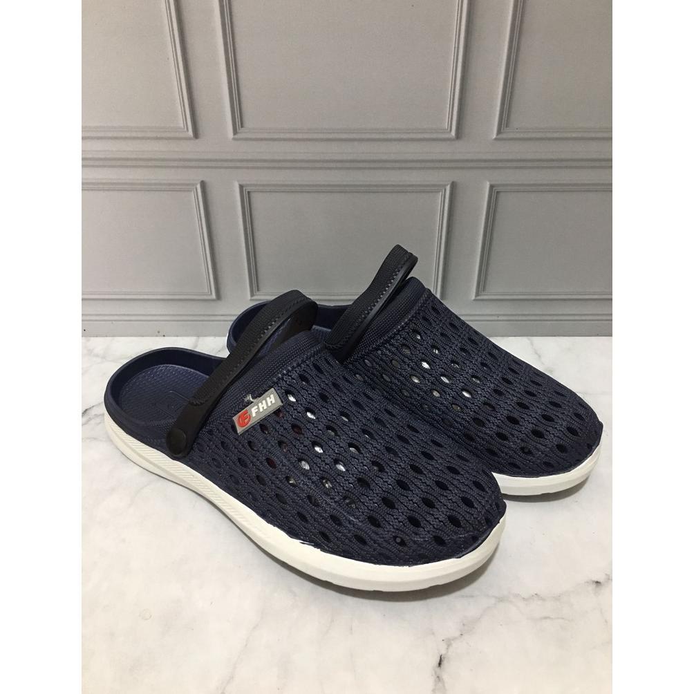 Grosir Sandal Baim Karet Pria / Sandal Kodok Karet Pria Merek Fuhaha Size 37-43 Tj-807