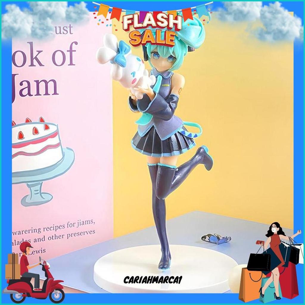 Figure Hatsune Miku X Cinnamonroll Vocaloid Anime Pajangan Koleksi Harga Kaki Lima