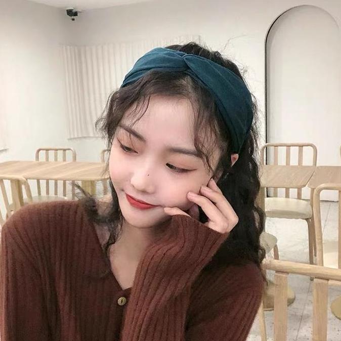 Lockyou- Bando Korea Bando Bandana Wanita Murah Bando Lebar
