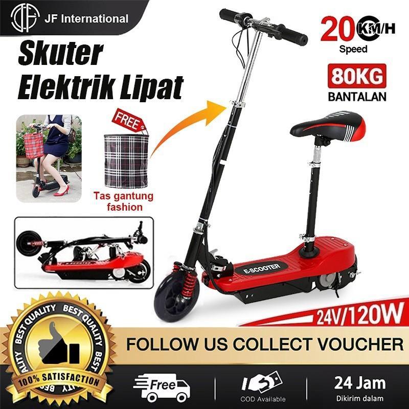 Lipat Skuter Listrik/Skuter Elektrik / Listrik Scooter Electric Portable Lipat Anak-Anak
