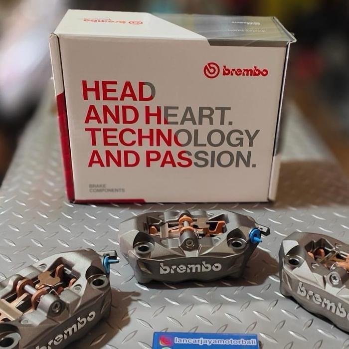 Kaliper Brembo Monoblok M432 Kanan 4 Piston Original Original Dan Terpercaya
