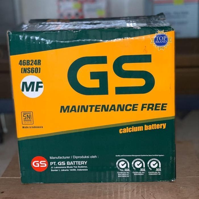 Aki Mobil Avanza Gs Astra Ns 60 Mf/Kering Original Dan Terpercaya