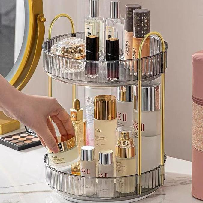 Rak Kosmetik / Makeup Storage / Kotak Penyimpanan Skincare / Tempat Kosmetik / Rak Alat Tulis KS