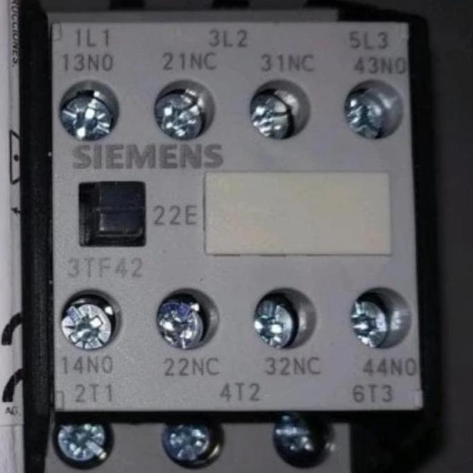 TERLARIS!! TOR SIEMENS TYPE 3TF42 22E PENGGANTI 3TB42 22 220VAC