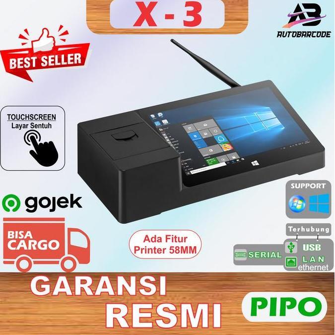 Windows 10 MINI PC PIPO X3 BOX TABLET KASIR POS THERMAL PRINTER 58mm