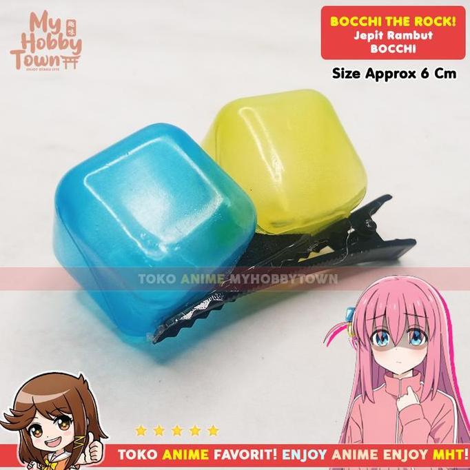 Lockyou- Jepit Rambut Bocchi The Rock Hitori Gotoh Anime Kostum Cosplay