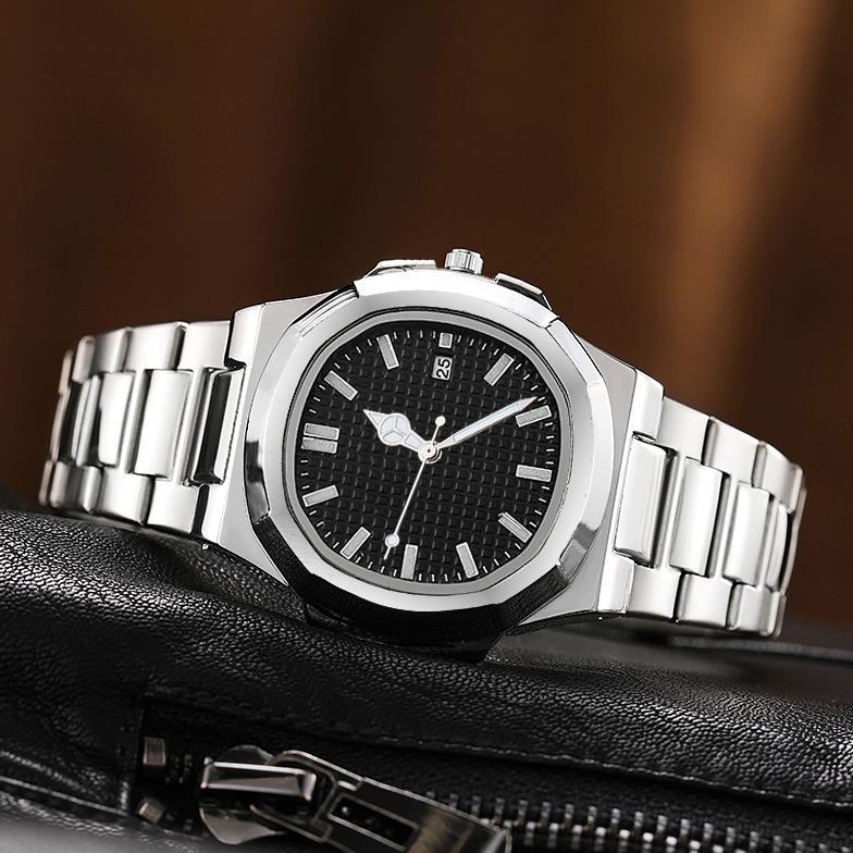 PALING DICARI Jam Tangan Pria Men Watches Original Stainless Steel Golden Fashion Business