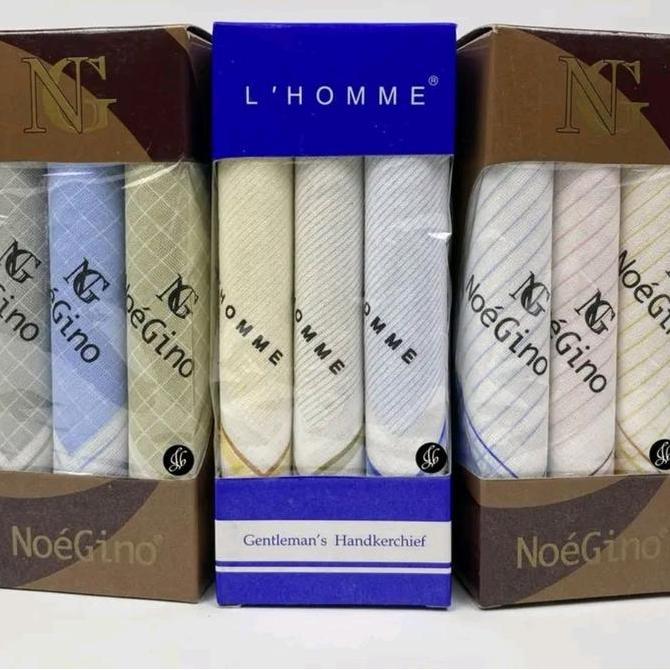 Ratratama54 - [3pc] Sapu Tangan Katun Tebal Pria Wanita - Bagus Halus